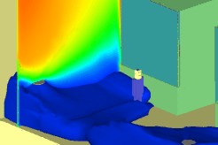 Bild CFD-Simulation Schichtlüftung 2